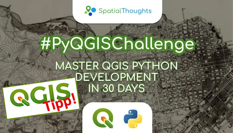 geoObserver_'s tweet photo. QGIS-Tipp: #PyQGISChallenge! https://t.co/7vkI9WU7Fo via @spatialthoughts #qgis #switch2qgis #python #PyQGIS #gistribe #gischat #fossgis #foss4g #OSGeo #spatial #geospatial #opensource #gis #geo #geoObserver pls RT https://t.co/SxFdJ7eI9A
