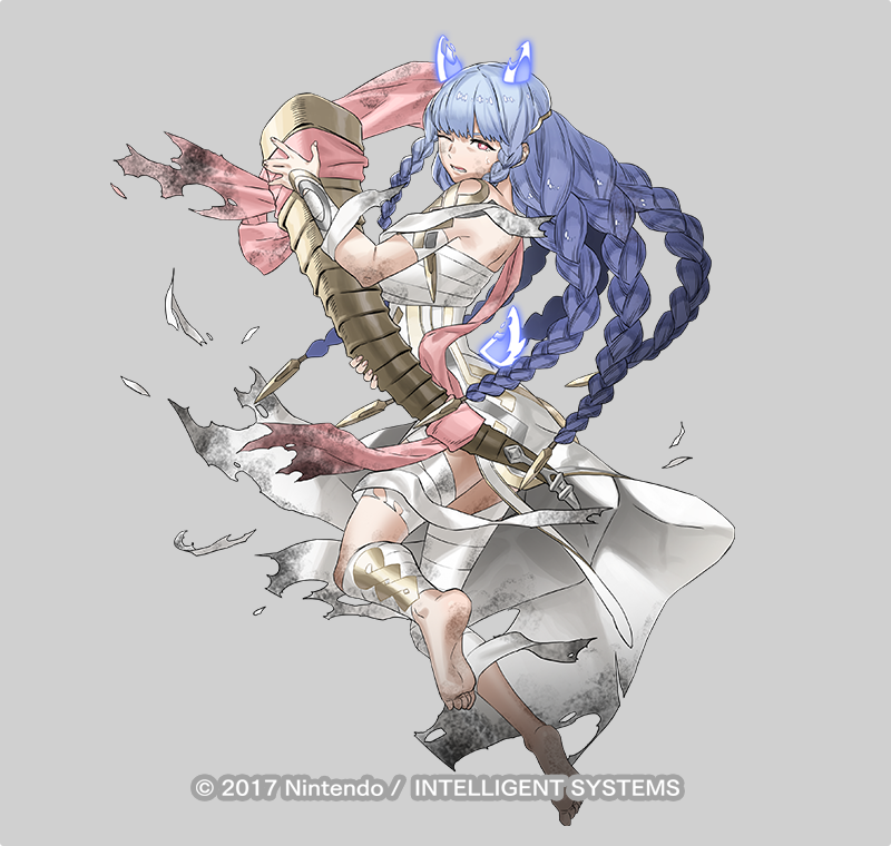 「『ファイアーエムブレムヒーローズ』にて、ストーリーキャラ「密の癒し手 ヘイズルー」|コザキユースケ/Yusuke Kozakiのイラスト