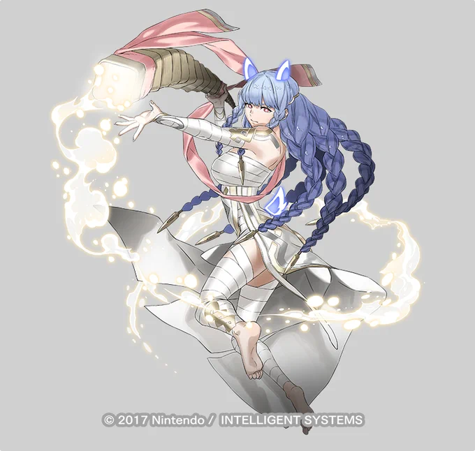 『ファイアーエムブレムヒーローズ』にて、ストーリーキャラ「密の癒し手 ヘイズルーン」の設定及び実装用イラストを担当させて頂きました。よろしくお願いいたします! #FEH #ファイアーエムブレムヒーローズ
