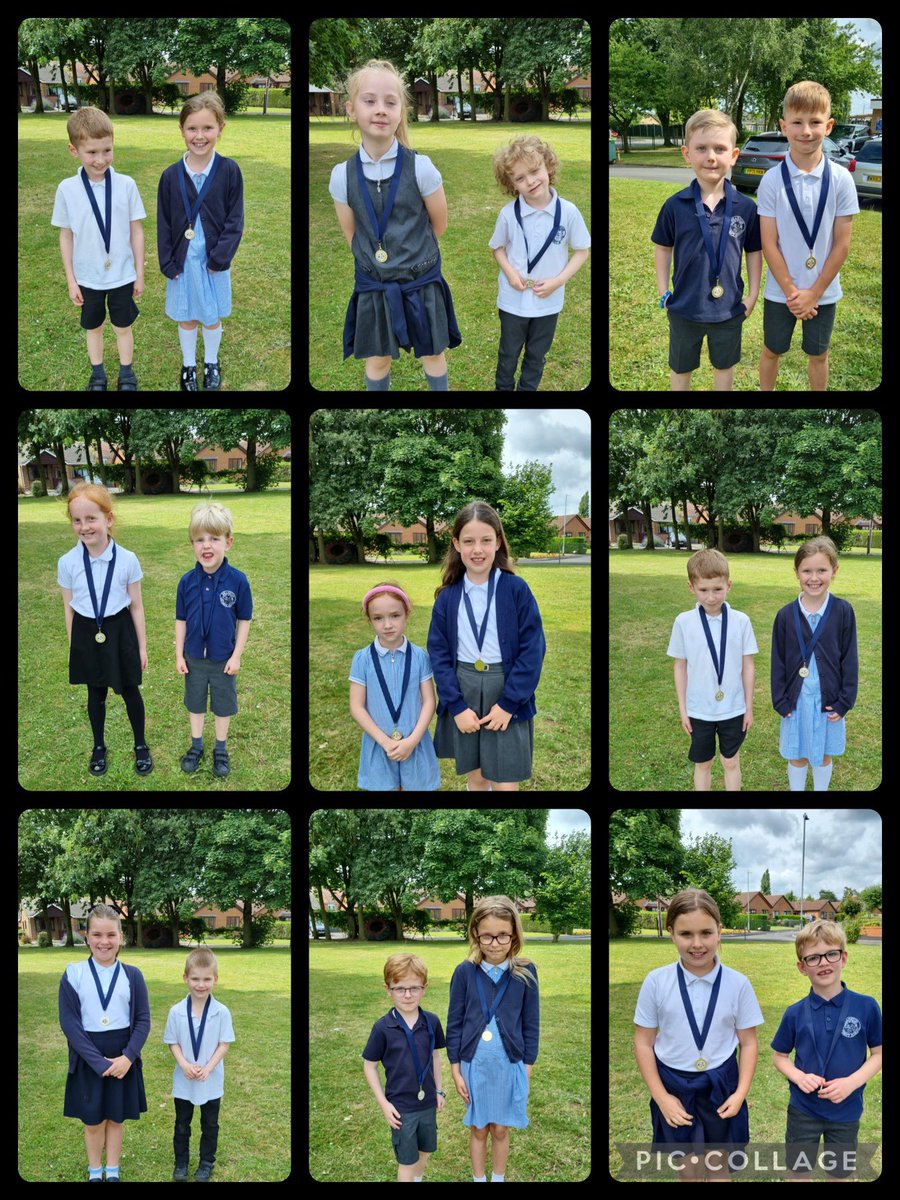 BranstonInfant1's tweet photo. Our annual #MathsCarnival took place yesterday with @BranstonJunior. Children took part in a morning of maths challenges! Each team made up of a combination of Y1-4 pupils. Medals for the KS1 & KS2 pupil in each team who showed excellent participation in all the events! https://t.co/NMTpnfQBJ4