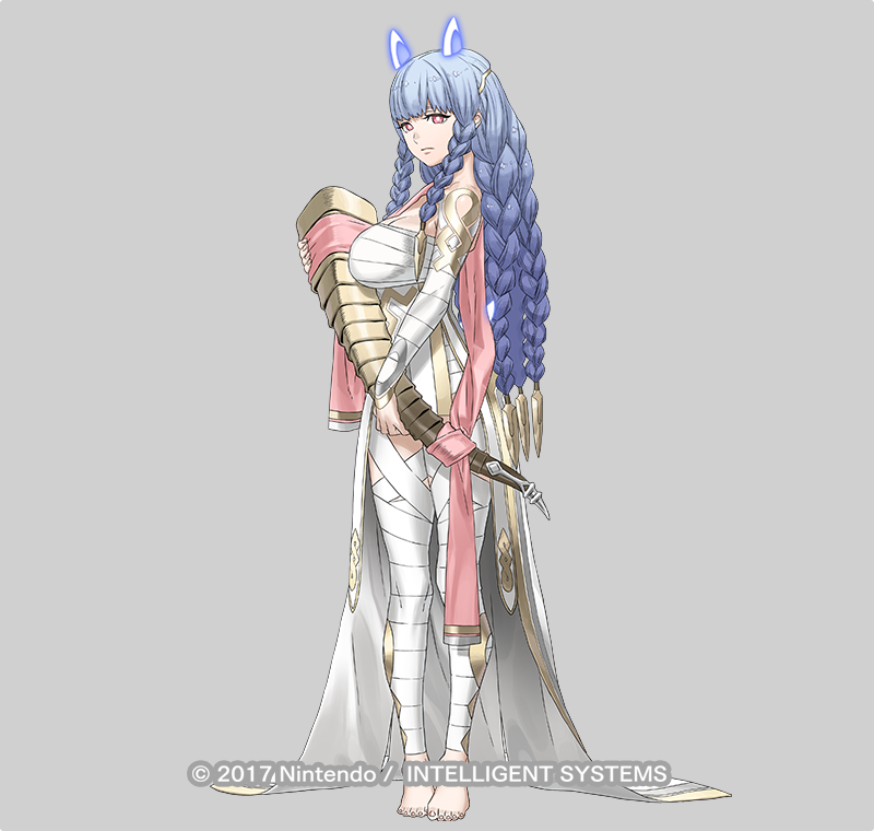 「『ファイアーエムブレムヒーローズ』にて、ストーリーキャラ「密の癒し手 ヘイズルー」|コザキユースケ/Yusuke Kozakiのイラスト