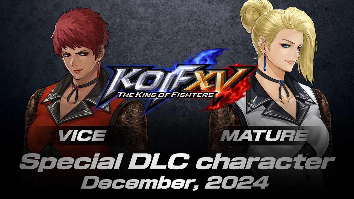 KOF XV】 スペシャルDLCキャラクターとして「マチュア」と「バイス