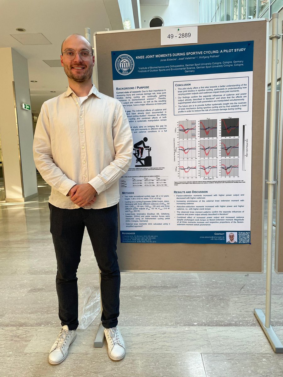 Jonas Ebbecke (@ebbeckejonas) on Twitter photo <a href="/isbs_conference/">ISBS Annual Conference</a> is in full swing!
Happy welcome you at my poster on knee joint moments during cycling in poster session 4 today 🙌🏻 <a href="/isbs_conference/">ISBS Annual Conference</a> is in full swing!
Happy welcome you at my poster on knee joint moments during cycling in poster session 4 today 🙌🏻