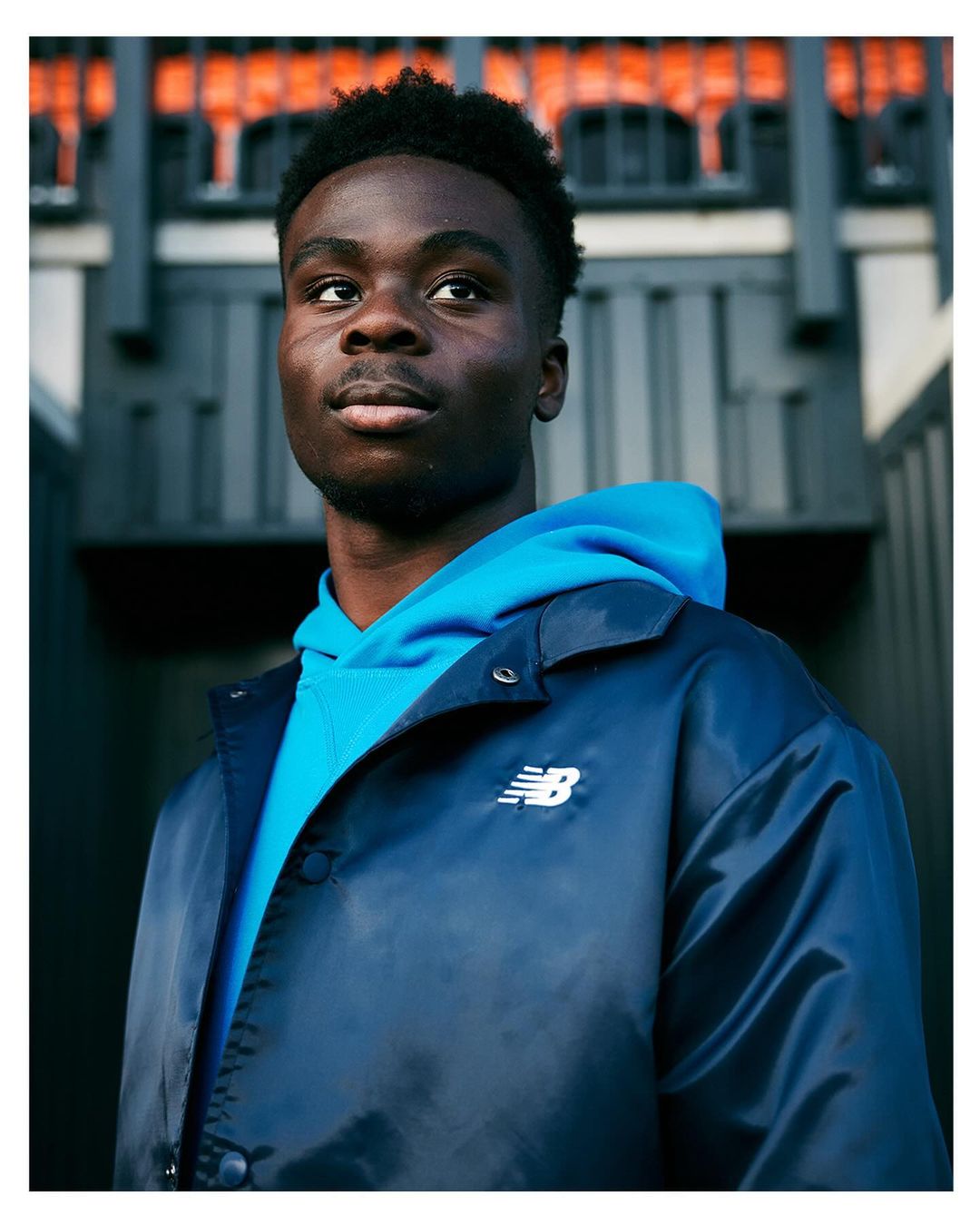 VINTAGE BOY: Bukayo Saka collaborates with NB brand to launch new shoes this fall and his latest limited edition signature