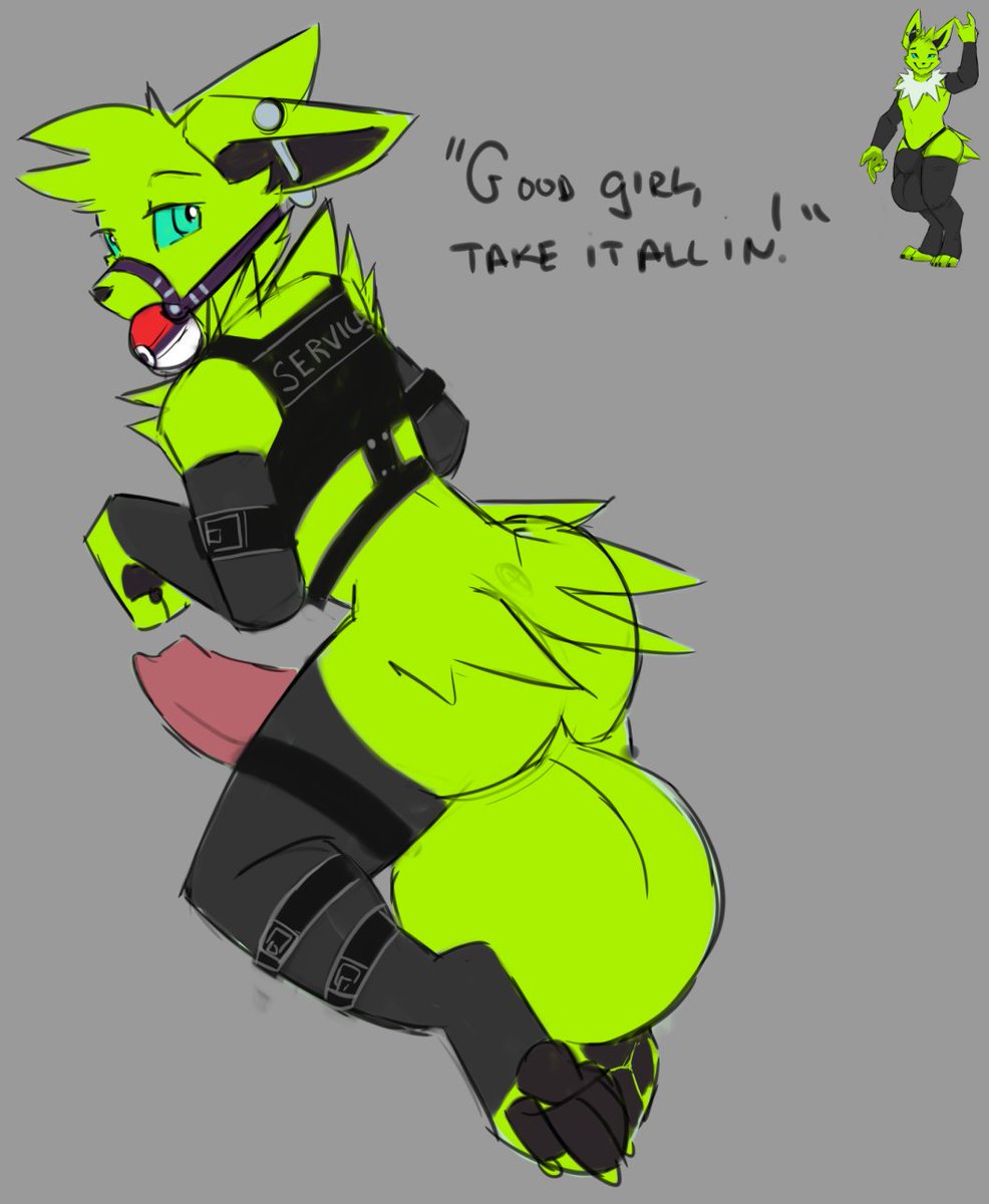 have a rough sketch from before I got critically sick a month ago. =3