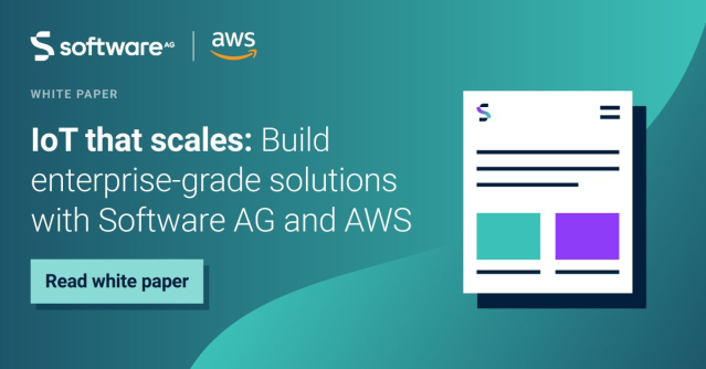 Whether you want to build new capabilities or extend your current IoT ecosystem, see what AWS and Software AG can offer together: a cost-effective platform that is easy to implement and maintain and provides fast time to value. bit.ly/47GenzN bit.ly/4cBIFGK
