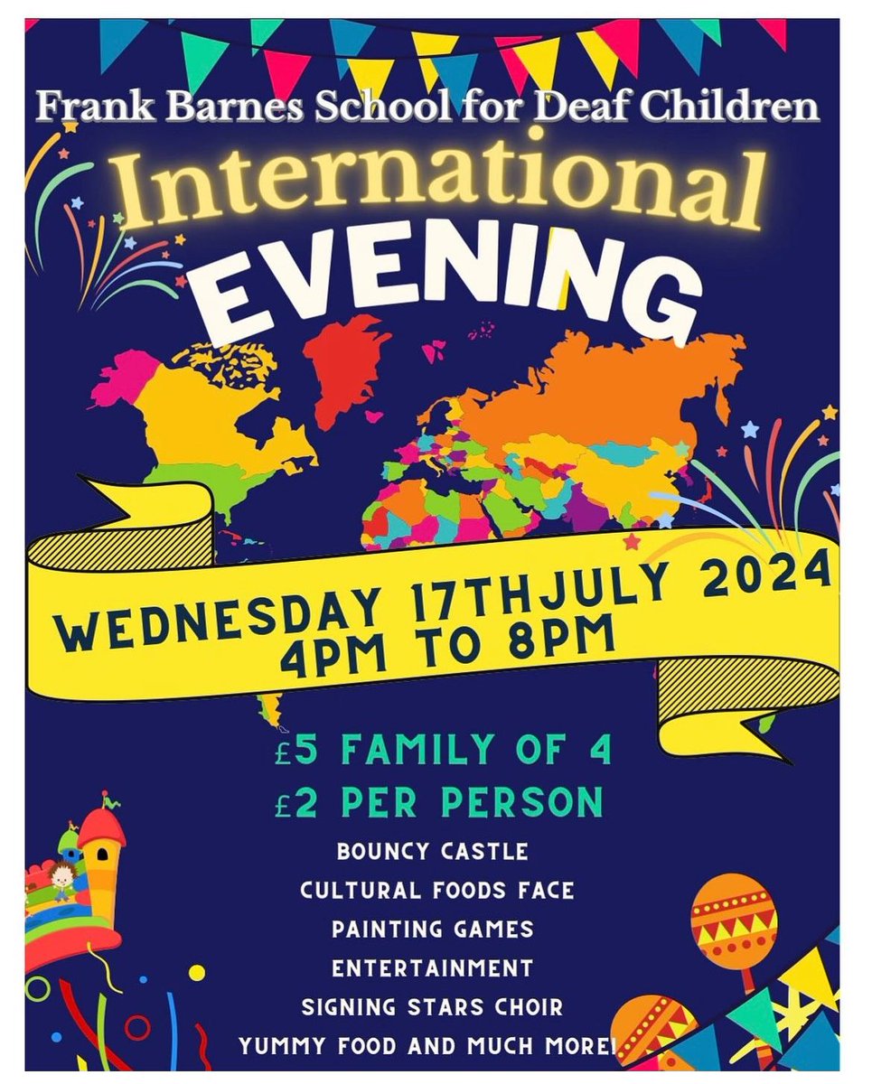 Come to our International Evening tomorrow at school- a fabulous event for the whole school community!