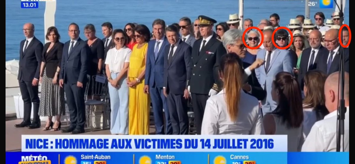 Des victimes de l'attentat du 14 juillet 2016 auraient réussi à s'introduire à la cérémonie d'hommage.