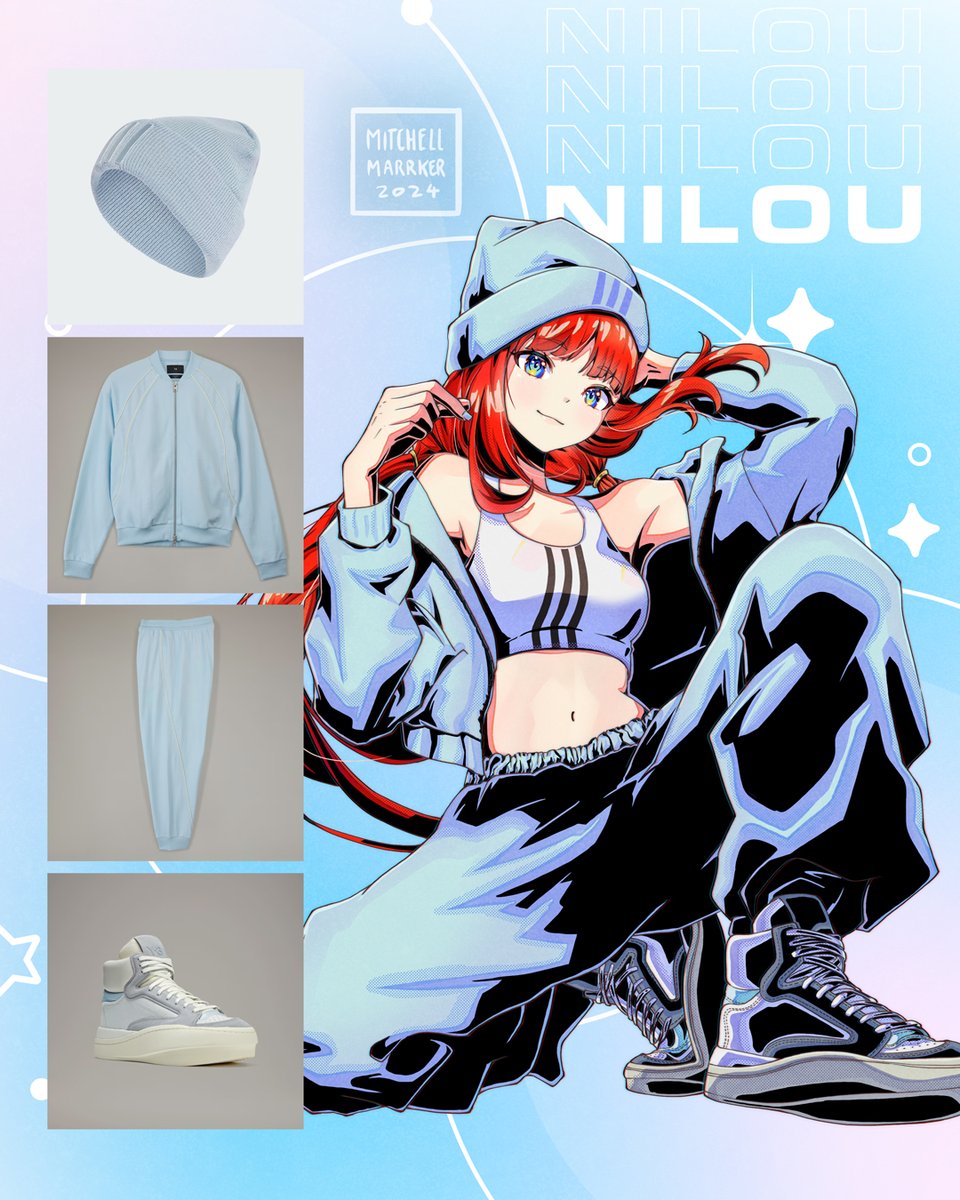 NILOU 🫧 

Outfit: 
3-STRIPES BEANIE 
Y-3 SST TRACK TOP 
Y-3 SST TRACK PANTS 
Y-3 CENTENNIAL HIGH SHOES  

#原神 #GenshinImpact #Nilou