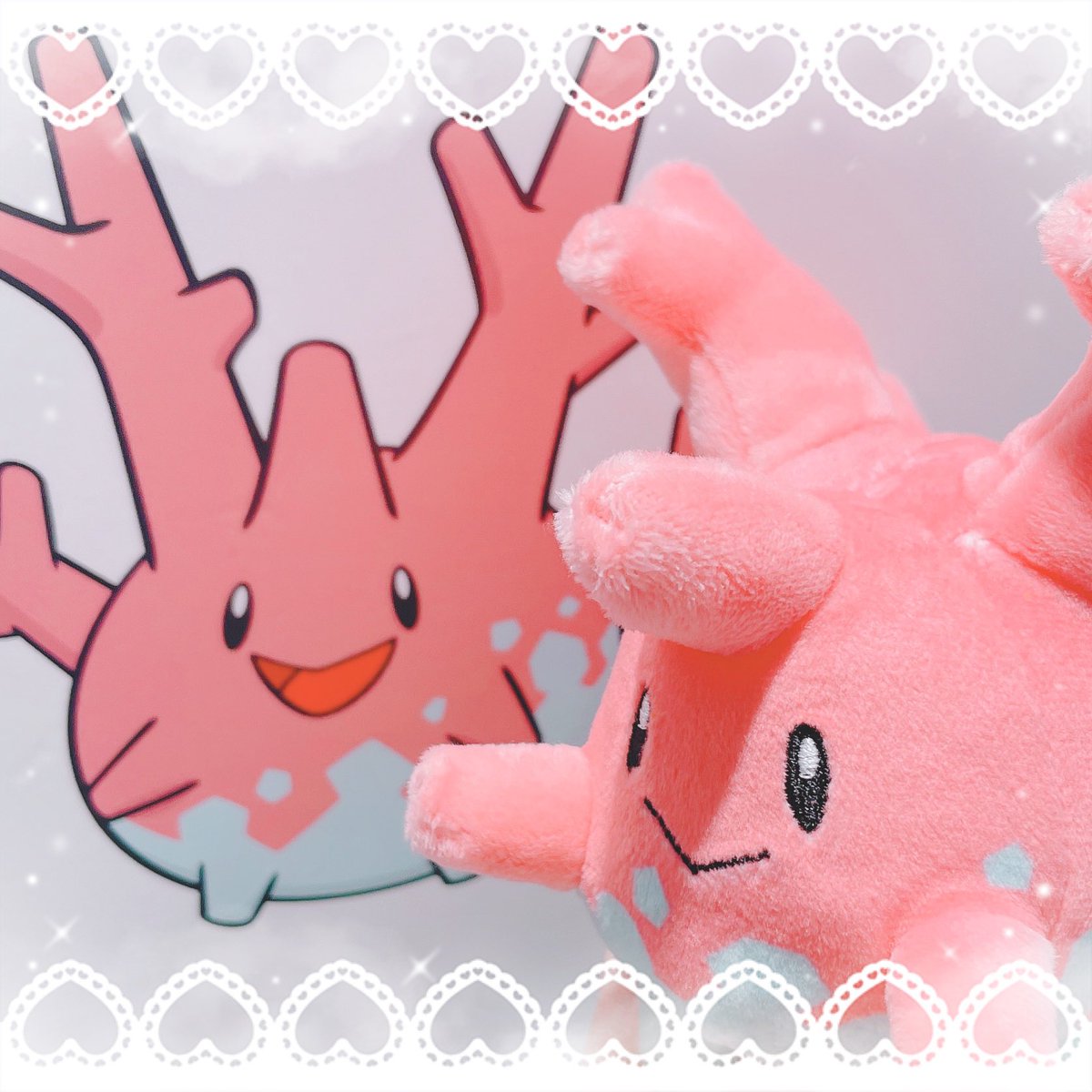 土日はポケモンGOのお祭りお疲れ様でした~❕❕ カスミがサニーゴちゃん 