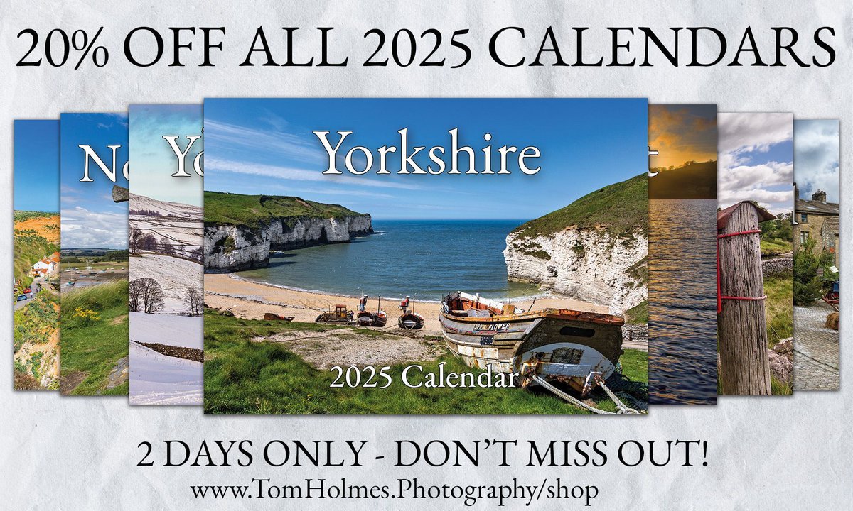 2025 CALENDARS - 20% OFF - 2 DAYS ONLY!

You don't need to head to Amazon to hunt for deals over the next two days. You can just visit my website to get a 20% discount on ALL 2025 Calendars. The sale ends at midnight on Wednesday, so don't miss out - buff.ly/461GMkl
