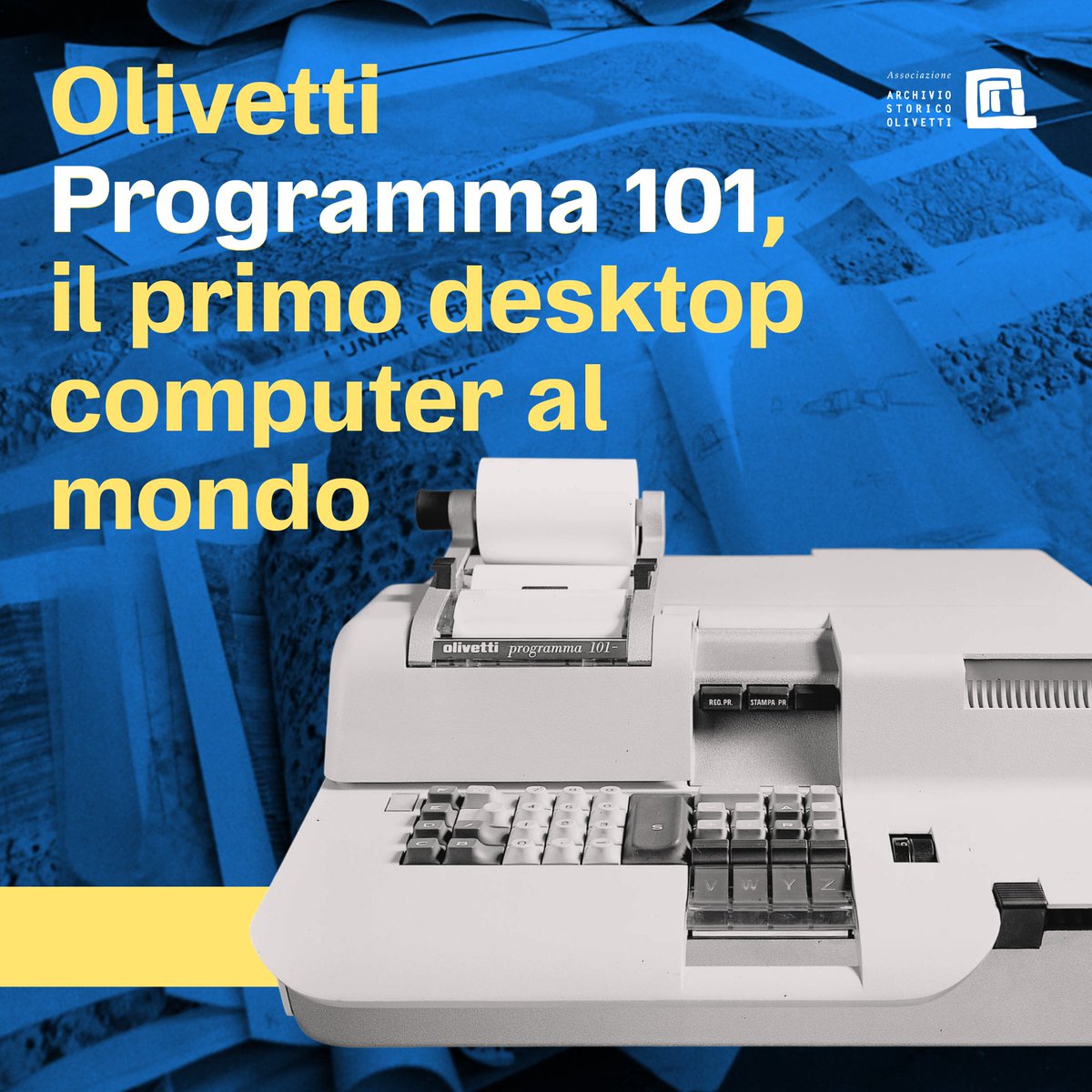 ArchOlivetti's tweet image. #Olivetti #Programma101, il primo desktop computer al mondo 🧑🏼‍💻

Scopri la #StoriaDiInnovazione di un progetto visionario tutto #MadeInItaly, realizzato da un gruppo di persone che anticiparono il #futuro 💡

➡️ bit.ly/StoriaOlivetti…