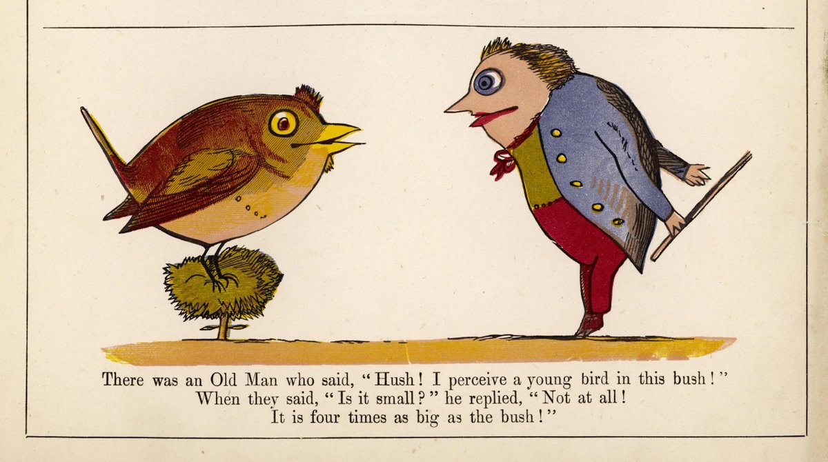 Edward Lear #limerick #cartoon