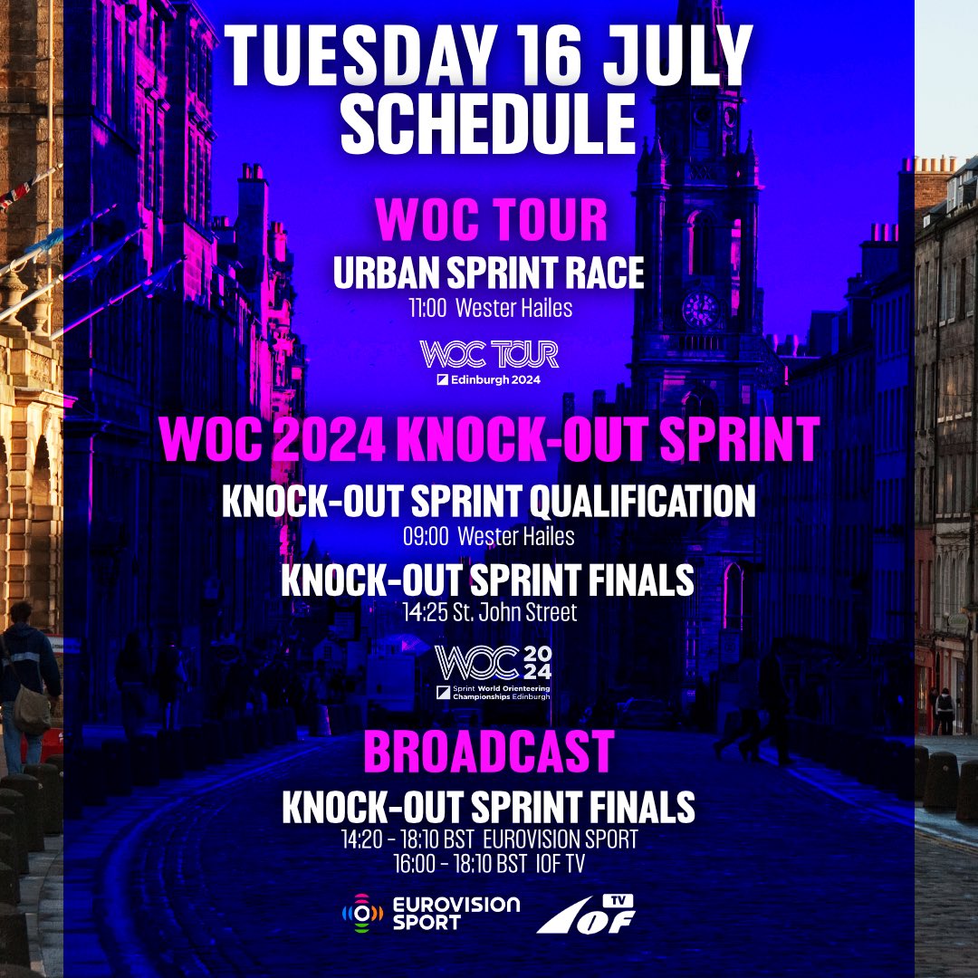 WOC2024 (@woc2024) on Twitter photo WOC 2024 Knock-Out Sprint day! ๐ฅ See whatโs going on and where to watch.
<a href="/EventScotNews/">EventScotland News</a> <a href="/Edinburgh_CC/">The City of Edinburgh Council</a> <a href="/IOForienteering/">IOF Orienteering</a> WOC 2024 Knock-Out Sprint day! ๐ฅ See whatโs going on and where to watch.
<a href="/EventScotNews/">EventScotland News</a> <a href="/Edinburgh_CC/">The City of Edinburgh Council</a> <a href="/IOForienteering/">IOF Orienteering</a>