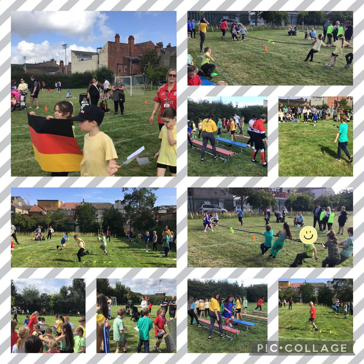 YR2HMSHumber's tweet photo. Sports day we had a great time doing lots of different activities and running races with our friends. 
@DeltaStrand https://t.co/FgMspypTJL