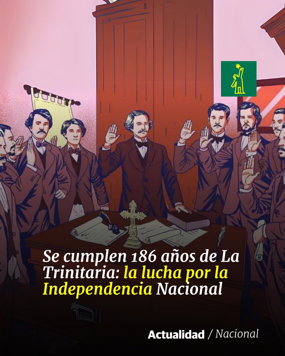🗞 | #NacionalDL | Este martes 16 de julio se cumple el 186 aniversario de La Trinitaria, una sociedad secreta fundada por el patricio Juan Pablo Duarte. 

🔗ow.ly/7o1850SCe7F

#DiarioLibre #LaTrinitaria #IndependenciaNacional #RD