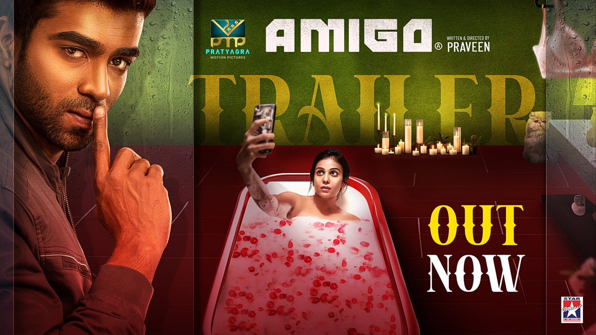 Chandini Tamilarasan (@iamchandini_12) on Twitter photo Here goes the trailer of my next film “AMIGO”
August theatrical release.
“Protect your digital life"
🔗 youtu.be/fAXDNEELftU
Written and Directed by - <a href="/dirpraveenkumar/">praveen kumar</a>
#PratyagraMotionPictures <a href="/IamChandini_12/">Chandini Tamilarasan</a> <a href="/pratyagrawal/">Pratyush Agrawal</a> <a href="/prosathish/">Sathish</a> <a href="/S2MediaOffl/">S2Media</a> Here goes the trailer of my next film “AMIGO”
August theatrical release.
“Protect your digital life"
🔗 youtu.be/fAXDNEELftU
Written and Directed by - <a href="/dirpraveenkumar/">praveen kumar</a>
#PratyagraMotionPictures <a href="/IamChandini_12/">Chandini Tamilarasan</a> <a href="/pratyagrawal/">Pratyush Agrawal</a> <a href="/prosathish/">Sathish</a> <a href="/S2MediaOffl/">S2Media</a>