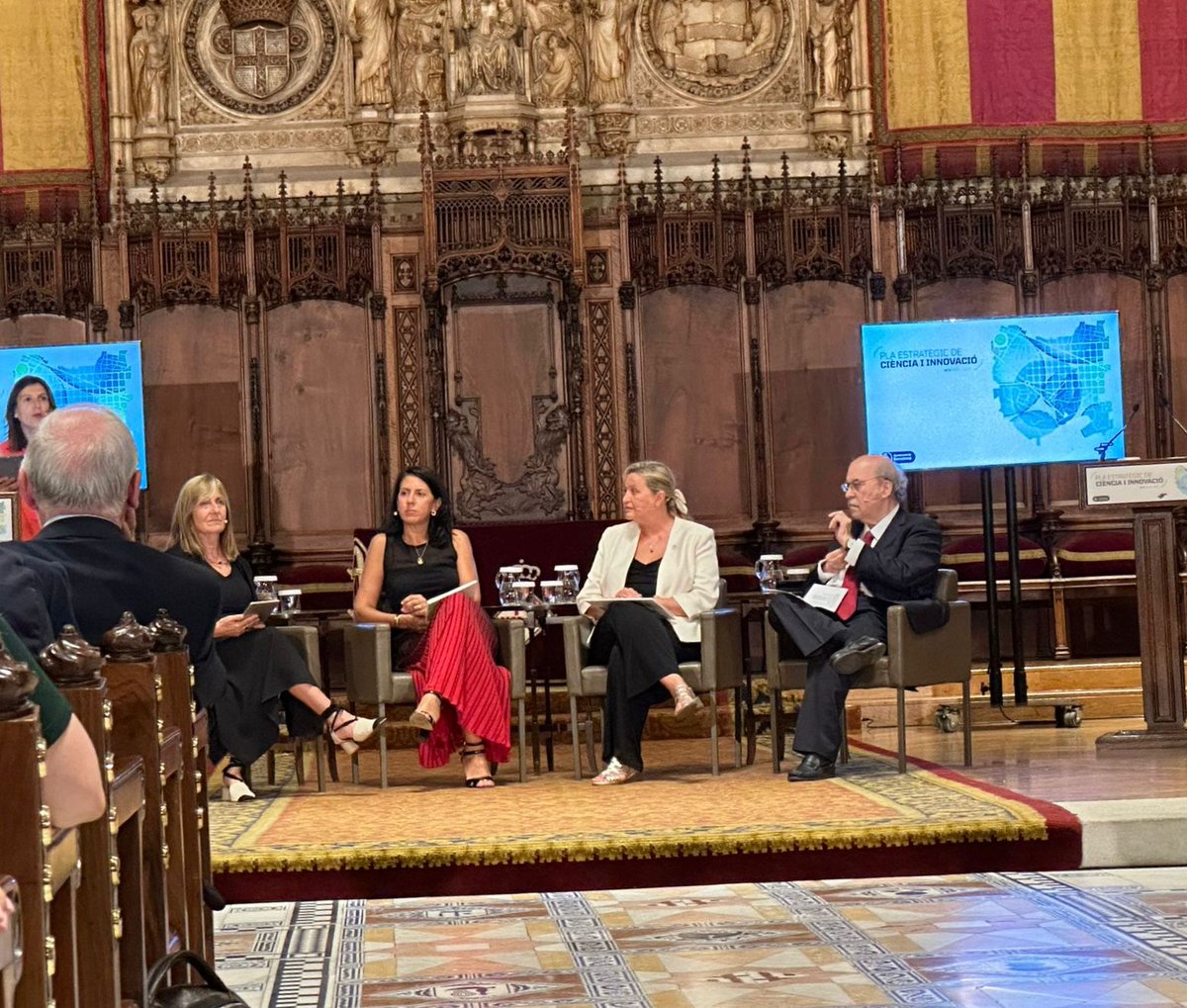 La Presidenta de l'Associació <a href="/SusanaInetum/">Susana Prado</a> ha participat en la presentació de l'alcaldia del Pla Estratègic de Ciència i Innovació 2024-27.

S'ha presentat el nou full de ruta, per consolidar Barcelona com una ciutat de ciència i innovació internacionalment reconeguda.💡👏🏼