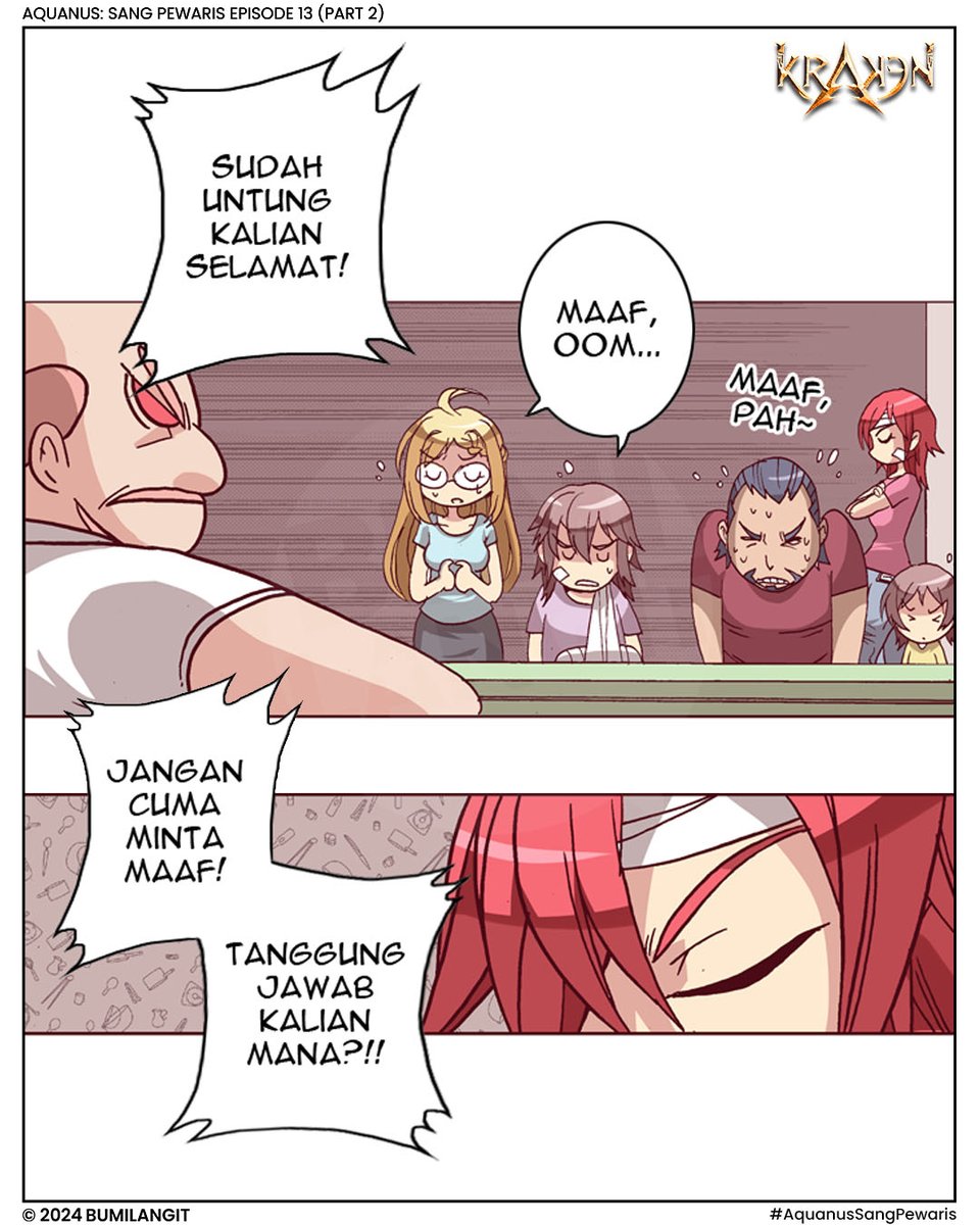 BumilangitID's tweet photo. "Akan kuceritakan semuanya, tentang takdir penguasa lautan."
KRAKEN
AQUANUS : SANG PEWARIS SETIAP SELASA & KAMIS DI SOCIAL MEDIA BUMILANGIT! 📷
#BUMILANGIT #AQUANUS #KRAKEN https://t.co/eh4WQv4hra
