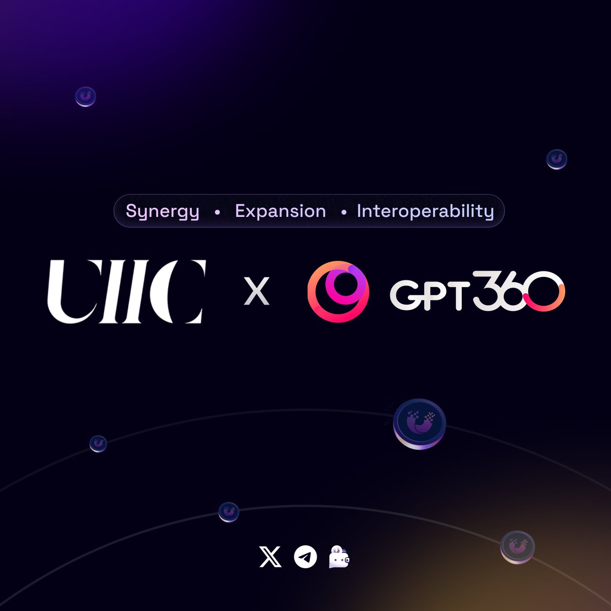 UIIC_Official (@uiicofficial) on Twitter photo ๐ Huge news! <a href="/GPT360_Official/">๐ GPT360 ๐</a> and UIIC have joined forces in an exciting strategic Web3 partnership! ๐ค
This collaboration brings together two powerhouse projects committed to driving innovation and progress in the decentralized ecosystem.
GPT360's cutting-edge AI solutions ๐ Huge news! <a href="/GPT360_Official/">๐ GPT360 ๐</a> and UIIC have joined forces in an exciting strategic Web3 partnership! ๐ค
This collaboration brings together two powerhouse projects committed to driving innovation and progress in the decentralized ecosystem.
GPT360's cutting-edge AI solutions