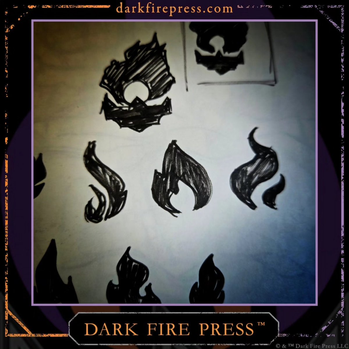 darkfirepress's tweet photo. Something new has been developing...
#DarkFirePress #logo #logodesigns #darkfire #darkflame #graphicdesign #indiepublishing https://t.co/6pIQhDCJEv