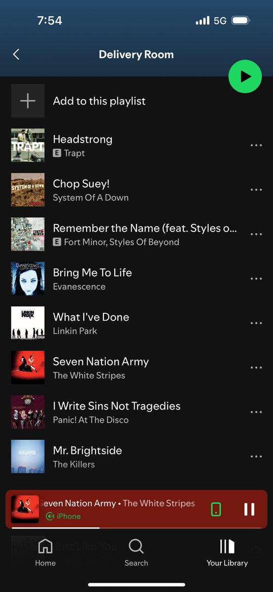 Currently curating the perfect delivery room playlist, Lauren is going to be so thankful