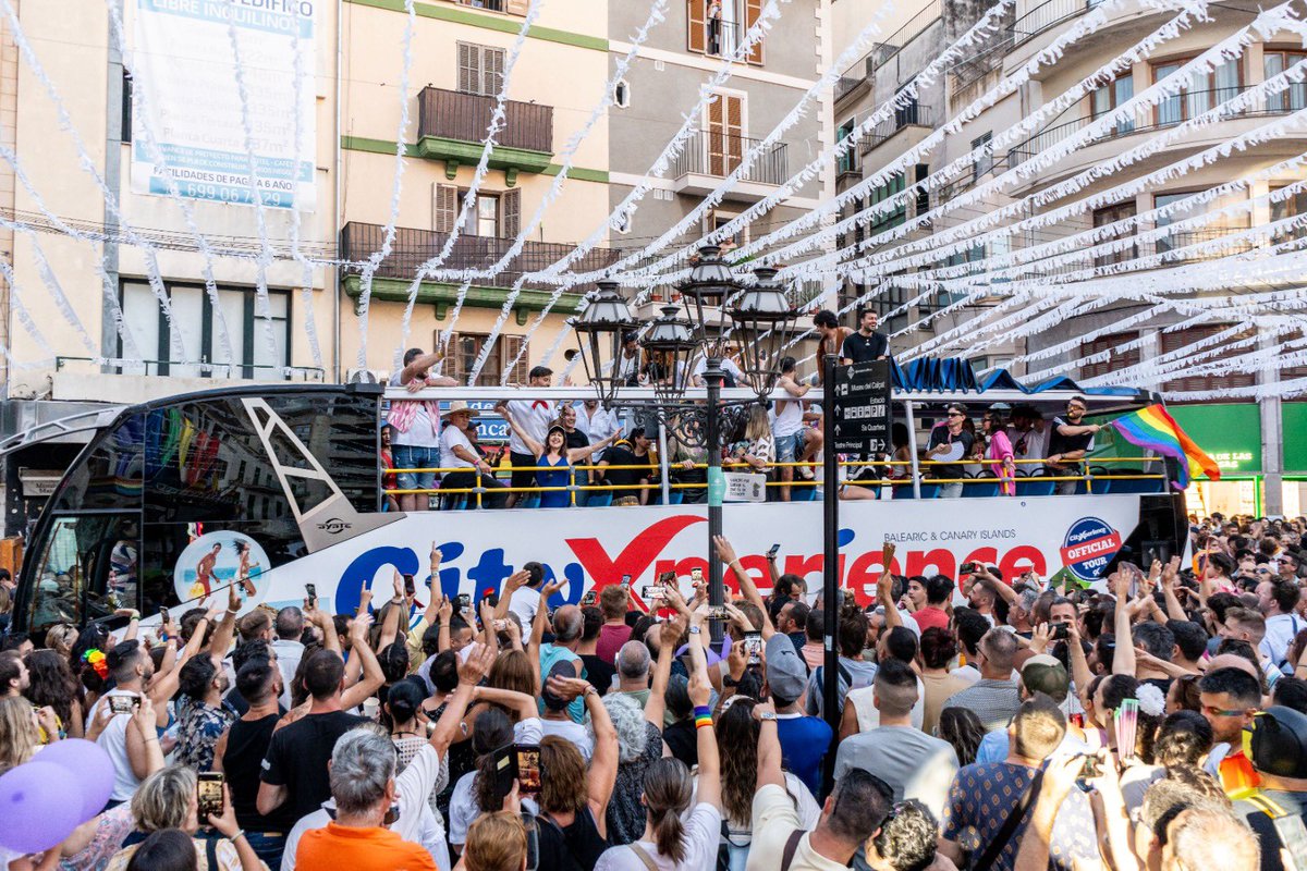 Virgilio_Moreno's tweet photo. GRÀCIES! Gràcies als milers de persones que vàreu gaudir de l'#OrgullosamentInca, demostrant que som una ciutat oberta, diversa i inclusiva. I gràcies també a tots els que, any rere any, ho feis possible.

Gràcies a tots i totes, @incaciutat és un referent de l'orgull #LGTBI. https://t.co/7XgPC0DD9m