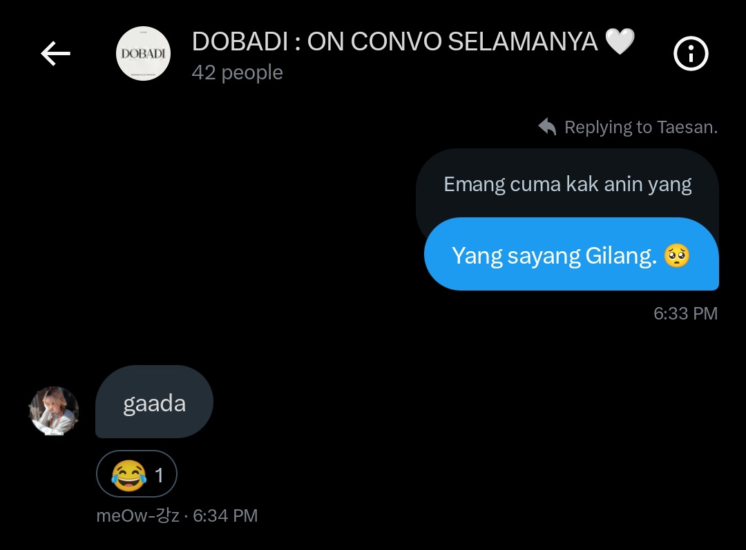 tayonaki's tweet image. 😭 …as always bikin ketawa terus. Tau gitu gausah close down. #Bercanda