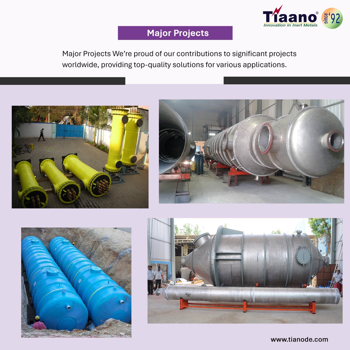 TiAnodeFab's tweet image. Celebrating Our Journey Since 1992!
Tiaano&apos;s milestones from humble beginnings to global industry leadership. Our innovation and excellence drive us forward, serving clients in over 63 countries.
#TiAnode #Innovation #IndustryLeader #GlobalImpact #EngineeringExcellence