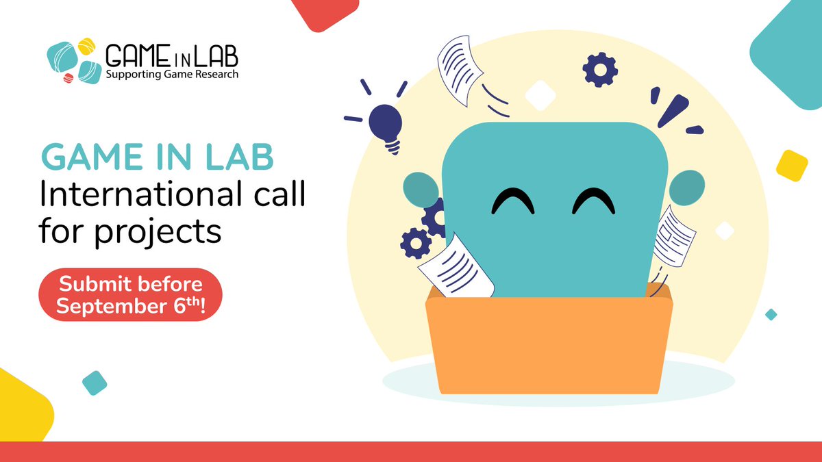 Asmodee_es's tweet image. 📢 ¡La convocatoria internacional de proyectos de Game in Lab sigue abierta!

El programa de apoyo a la investigación en juegos de mesa de Asmodee @Gameinlab, sigue buscando proyectos de investigación prometedores para financiar a través de su #callforproject anual.