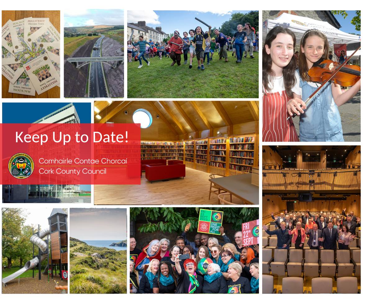 Cork County Council (@corkcoco) on Twitter photo 💡Are you interested in news from the council?
📧Sign up to our newsletters today, to receive news from a variety of council departments straight to your inbox.
➡️ public.govdelivery.com/accounts/IECOR… 💡Are you interested in news from the council?
📧Sign up to our newsletters today, to receive news from a variety of council departments straight to your inbox.
➡️ public.govdelivery.com/accounts/IECOR…