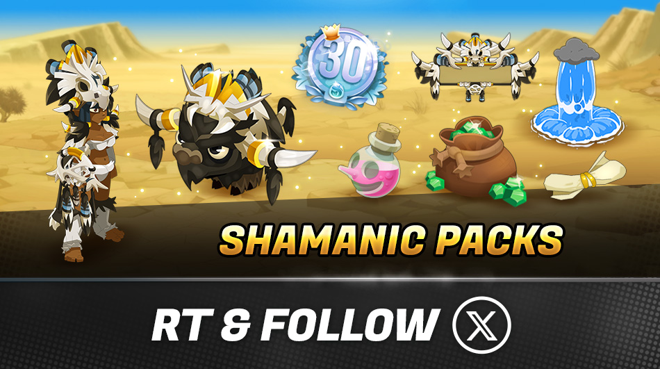🐂 Embark on a mystical experience with the Shamanic Packs! RT+Follow for a chance to win a Shamanic Journey Pack!