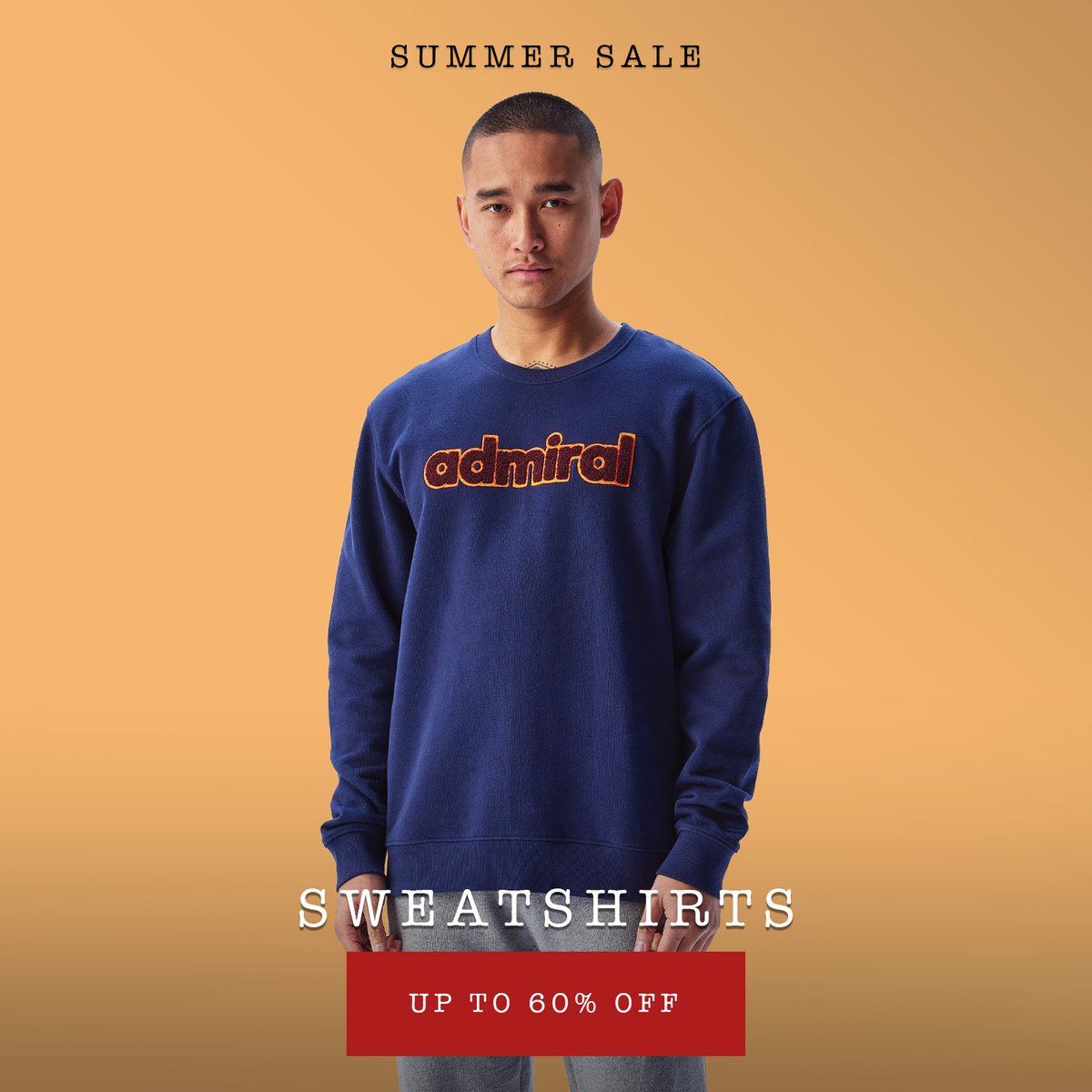 The Summer Sale is live with up to 60% off Lifestyle sweatshirts

Shop - admiralsports.com/collections/su…