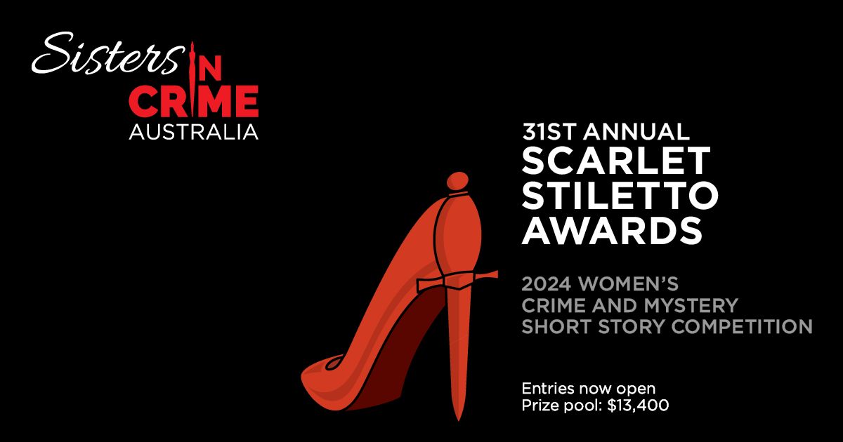 The 31st Scarlet Stiletto Awards for Australian women’s best short crime and mystery are now open. This round - the 31st! - offers a record $13,400 in prizes. Closes 31 August 2024. More info here buff.ly/3Ha991F