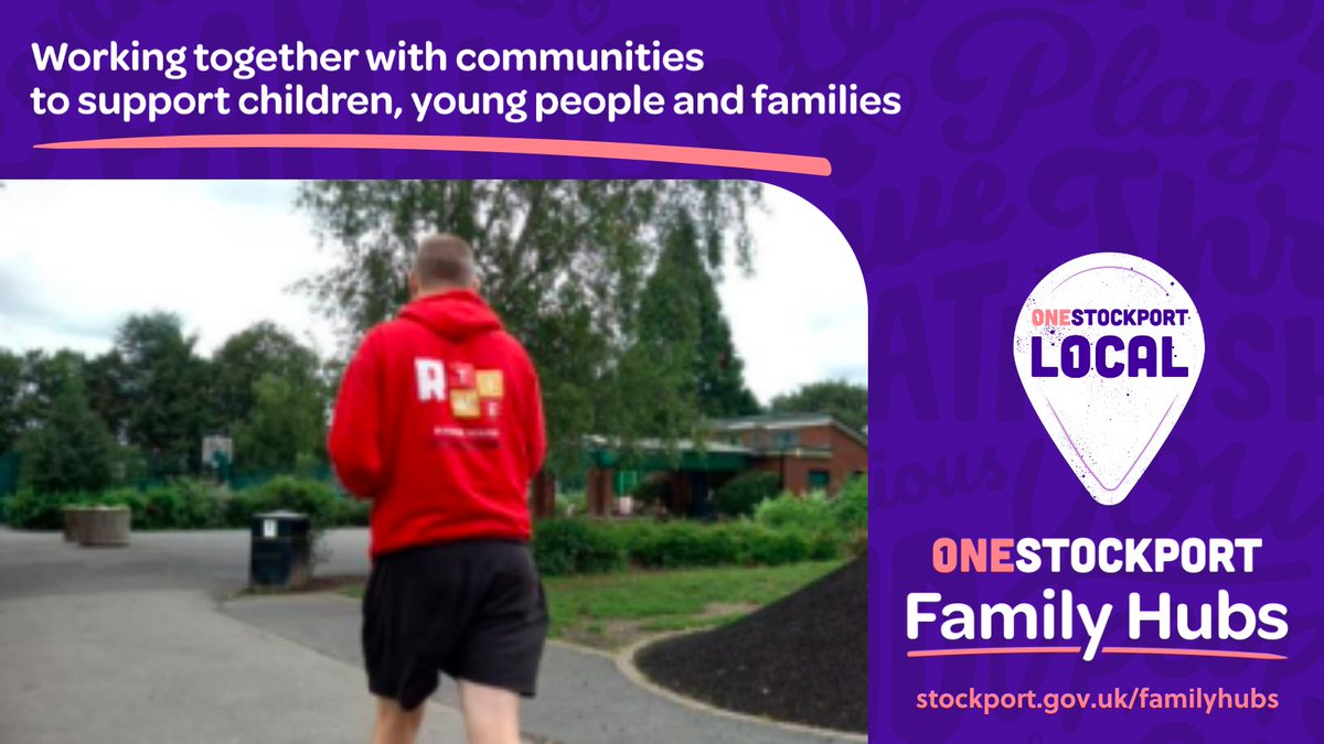 Do you have teens? R Time runs youth sessions across Stockport. During the summer holidays, there will be fun activities in Offerton, Lancashire Hill, Brinnington and Reddish Vale. Find out more at your local One Stockport Family Hub in your community or orlo.uk/qrKrW