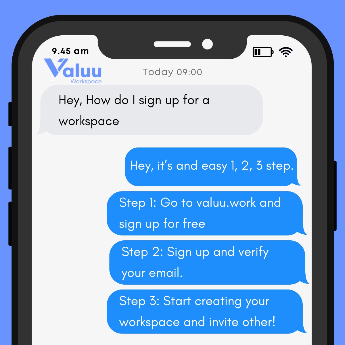 valuuwork's tweet photo. Ready to transform your business?

Sign up for Valuu Workspace and take the first step toward seamless digital transformation!

It's as easy as 1, 2, 3

Sign up: https://t.co/0lSPmLdybX
Book a demo: https://t.co/kY6iZdSVRi

#valuuai #workspace #ai #OKRs #digital #transformation https://t.co/40GMEs8ksT