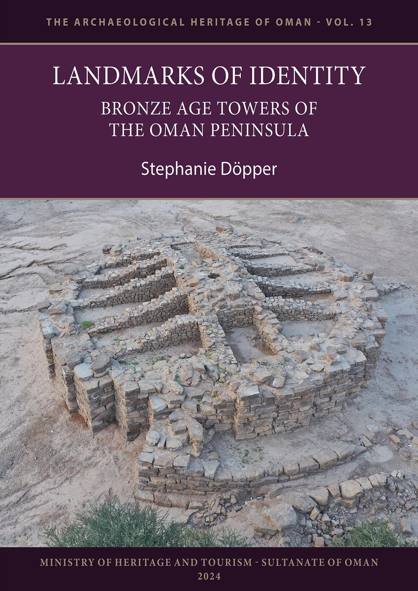 📕New book out and open access! 🥳
"Landmarks of Identity: Bronze Age Towers of the Oman Peninsula"

archaeopress.com/Archaeopress/P…