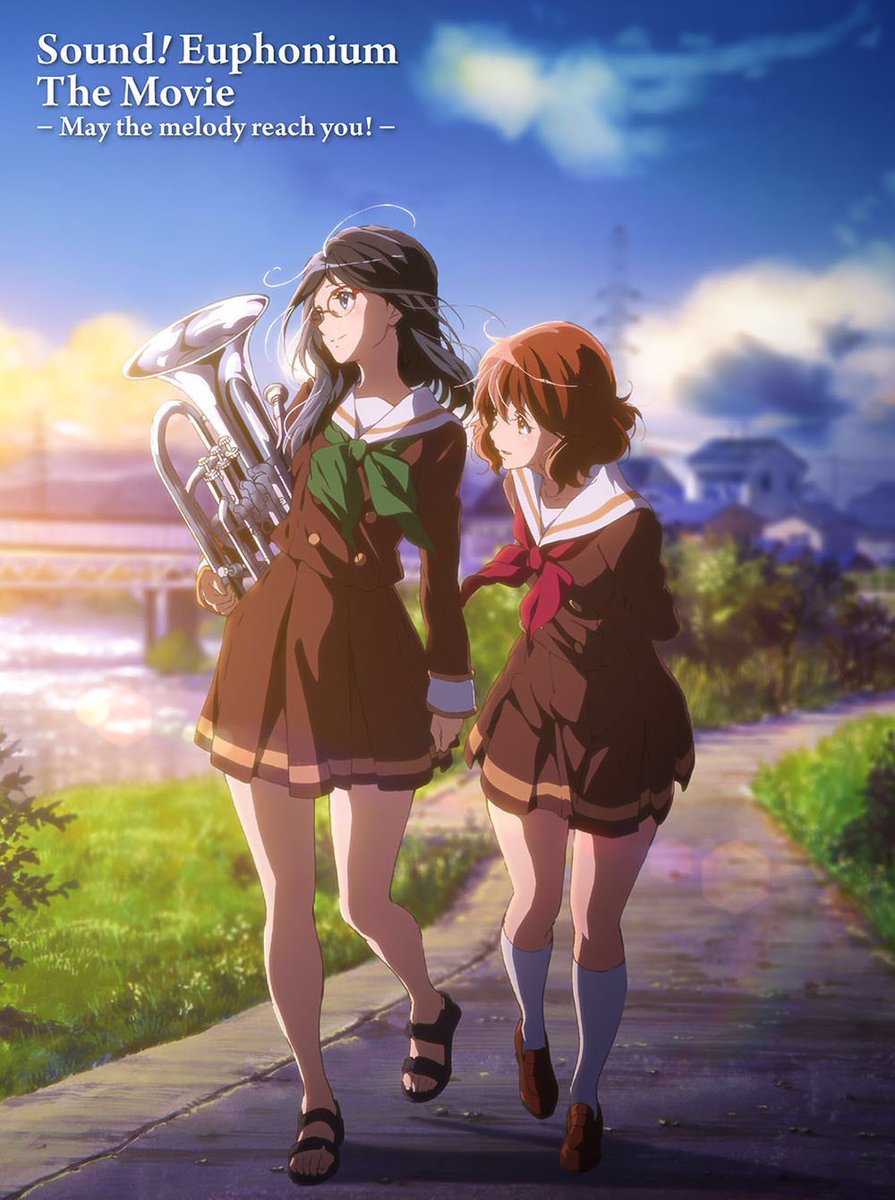 Asuka 💙 --> Kumiko 🤎 --> Kanade 🖤 Euphonium Generations