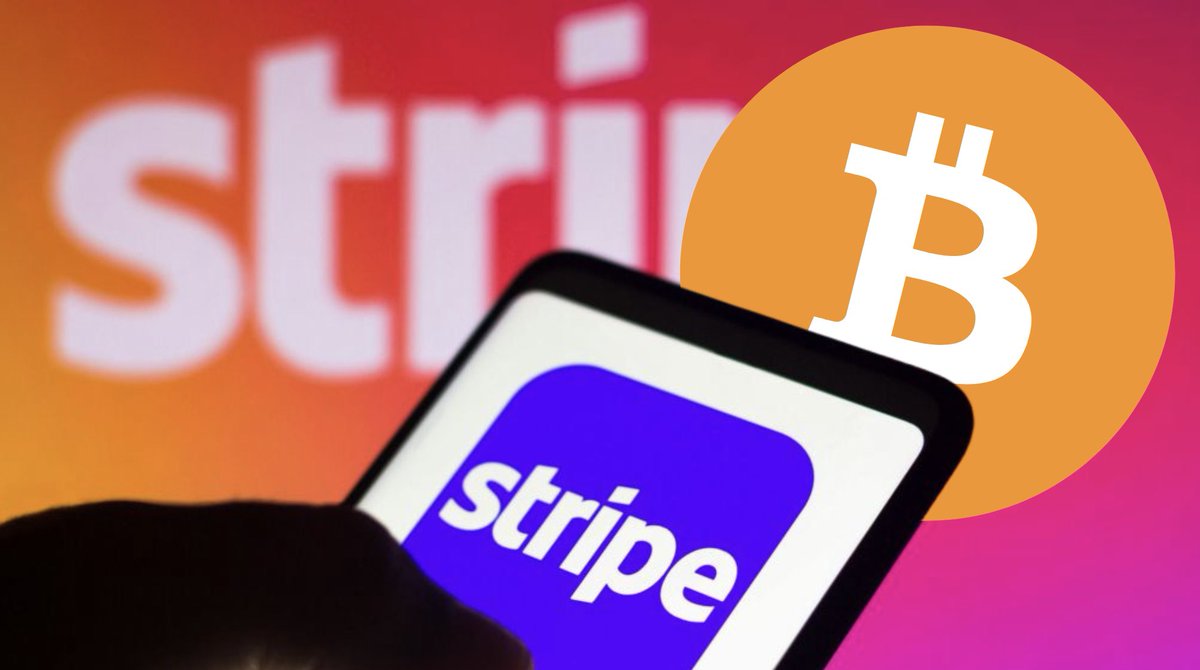 JUST IN‼️- Stripe has enhanced its cryptocurrency services in Europe,  permitting EU customers to use their credit or debit cards to purchase # Bitcoin and other cryptocurrencies.
