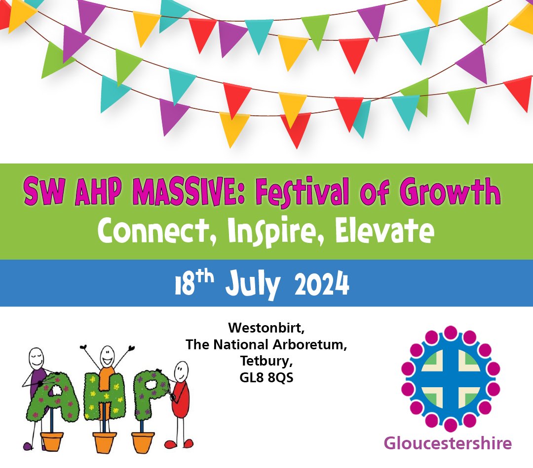 ⌛️ The countdown is on!! On Thursday, allied health professionals (AHPs) from across the south west #AHP community will join together for the very exciting regional 'Festival of Growth'. It's a day of learning, sharing, networking and connecting #WeAHPs #SWAHPmassive