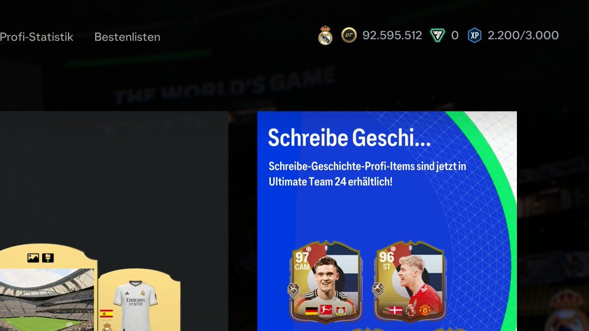 WardenFUT's tweet photo. EAFC 24 Finish ⚽️🥇(stopped playing in TOTS week 1)
➡️Top 60 
➡️100 Mio
➡️no coinbugs (Toure/Sneijder Fantasy)

Probably the worst FIFA/EAFC ever, if EAFC 25 is even worse, this journey might be over 😂

#EAFC #EAFC24 #EAFC25 #FC24 https://t.co/NQ6EEwiVBF