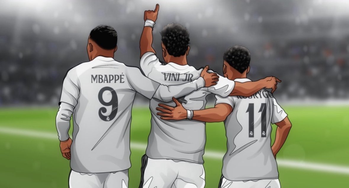 Passado… 7, 9, 11 ✅
#HalaMadrid 

Presente… 7, 9, 11 ✅
#HalaMadrid