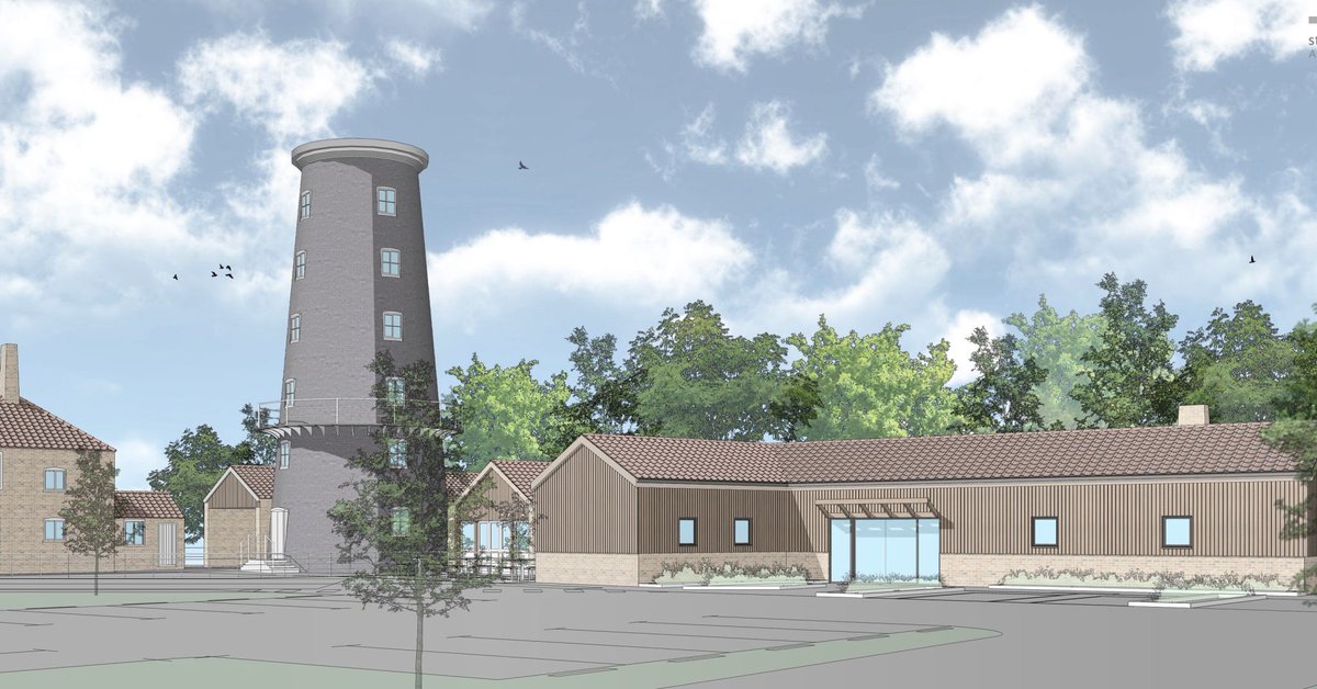 We have recently submitted planning permission for works at Alford Windmill, #Lincolnshire. The application seeks to refurbish the existing buildings. All proposed works aim to support the ongoing use of the windmill as an important local heritage asset and visitor attraction.