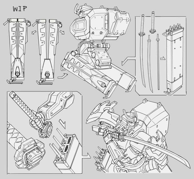 WIP  scabbard system