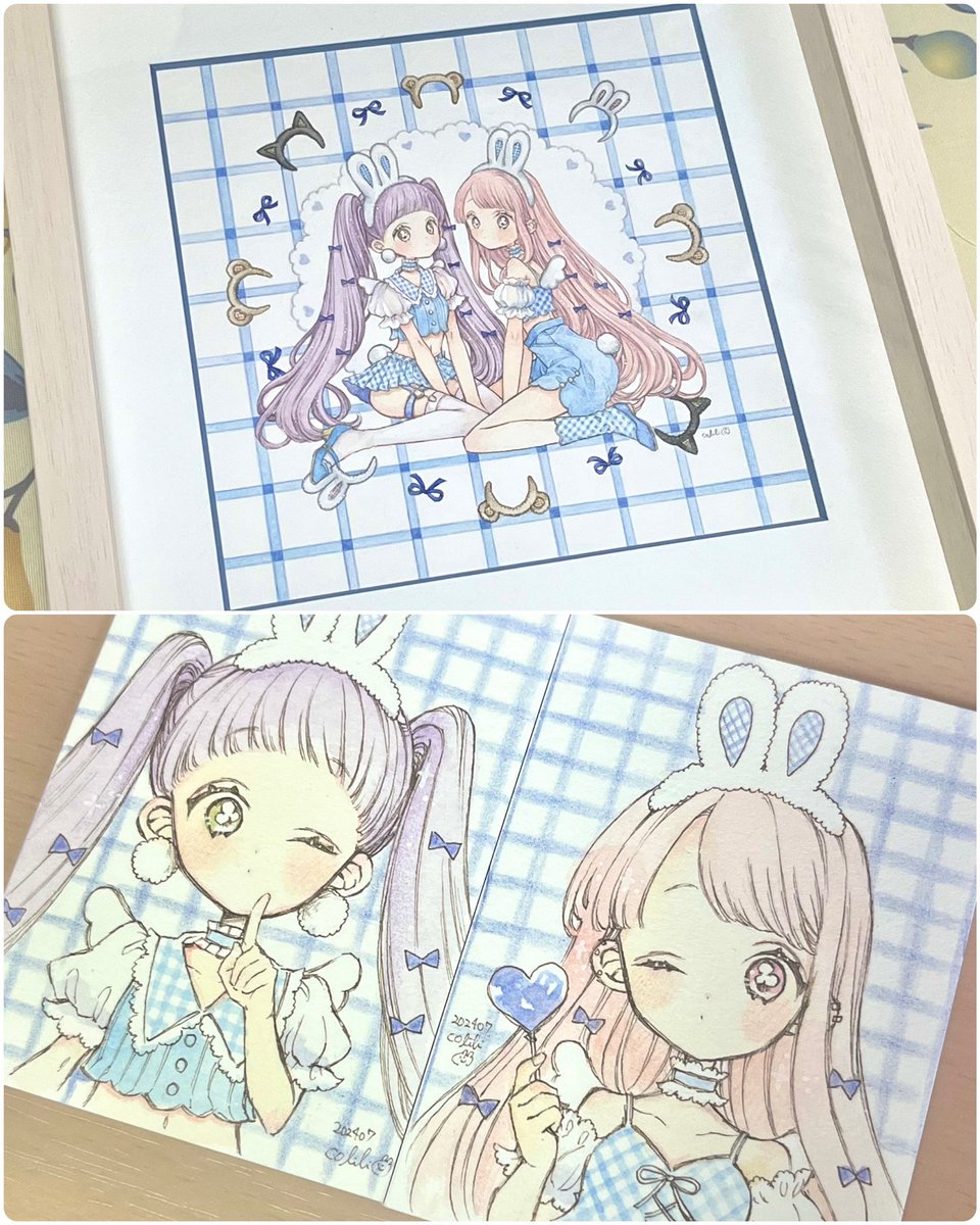 →
今回送り出した作品は全て値段をつけました!
素敵なご縁をいただけたら嬉しいです…!
感想もお待ちしております!どちらの展示もどうぞよろしくお願いいたします🎀