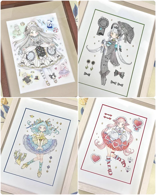 →
今回送り出した作品は全て値段をつけました!
素敵なご縁をいただけたら嬉しいです…!
感想もお待ちしております!どちらの展示もどうぞよろしくお願いいたします🎀 