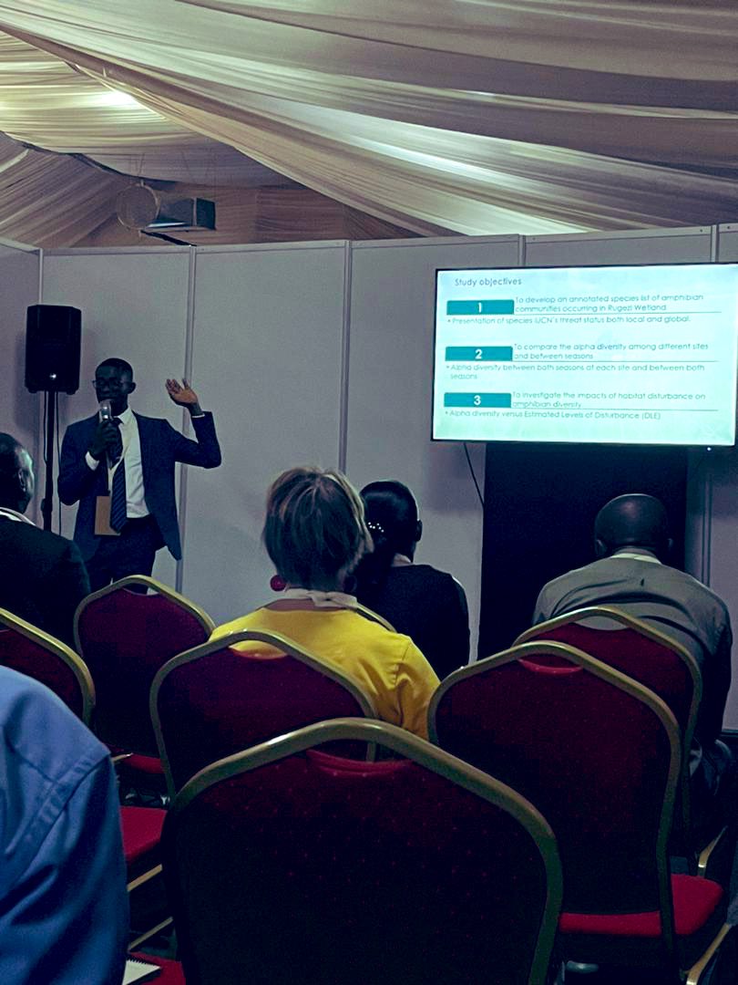 Thrilled about presenting the works we have been doing for the Rugezi Wetland biodiversity assessment during the <a href="/theATBC/">ATBC</a> 2024 being held in #Rwanda. Thanks to the <a href="/RwandaWildlife/">Rwanda Wildlife Conservation Association</a> <a href="/NatGeo/">National Geographic</a>.