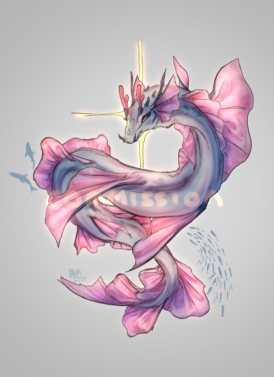 dadem_uwu's tweet photo. design commission 1/3

this is from an already designed character, but i basically had to continuously look for references of fish and carp- https://t.co/UlVYAbmR1t