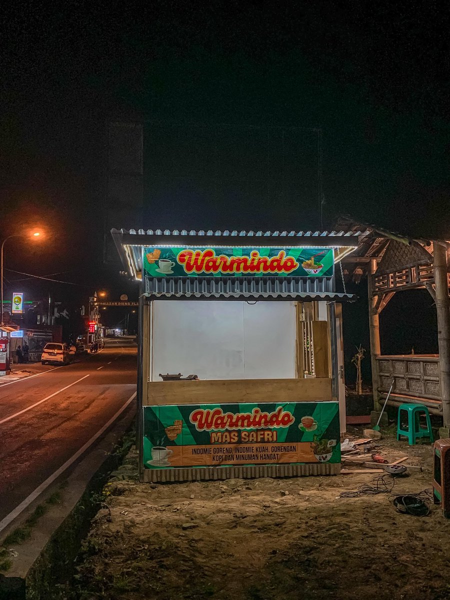 MasMasBiassaa's tweet photo. Paman...

Toko oleh oleh sek nang Dieng sakiki wes upgrade fitur Warmindo, dadi sek podo dolan Dieng sumonggo mampir buat sekedar ngopi, ngeteh, nyusu, gorengan, indomi goreng, rebus opo nasgor

Dapatkan diskon menarik jika follow akun ini, upload foto di kios atau warmindo & tag saya 🫰🏻

Matur suwun🫶🏻

Wasape Bakule Sego Goreng : 
https://t.co/UzHGe46HgK

Titit Maps di Gugel :
https://t.co/oeDi1YImYi…