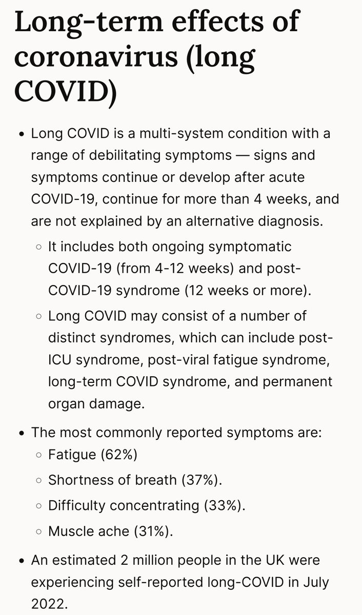 LongCovidAdvoc's tweet photo. 🧪Testing is important! The advice that we are infectious for 5 days is rubbish. It was an attempt to reduce the isolation time. Testing until negative means keeping others safe around you.
NICE states #LongCvd can be considered after 4 weeks 
😷A mention of masks?! https://t.co/FIGka6RwA5
